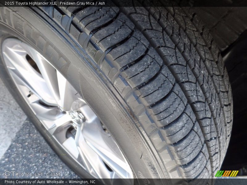 Predawn Gray Mica / Ash 2015 Toyota Highlander XLE
