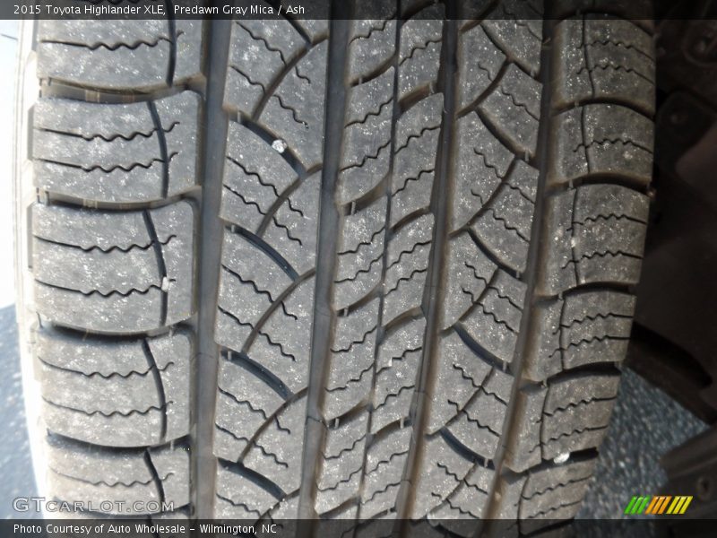 Predawn Gray Mica / Ash 2015 Toyota Highlander XLE