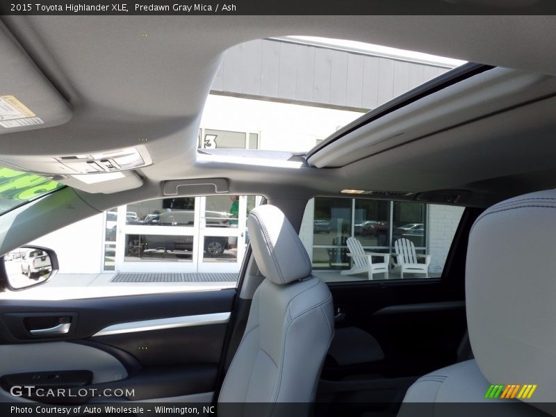 Predawn Gray Mica / Ash 2015 Toyota Highlander XLE