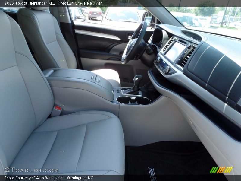 Predawn Gray Mica / Ash 2015 Toyota Highlander XLE