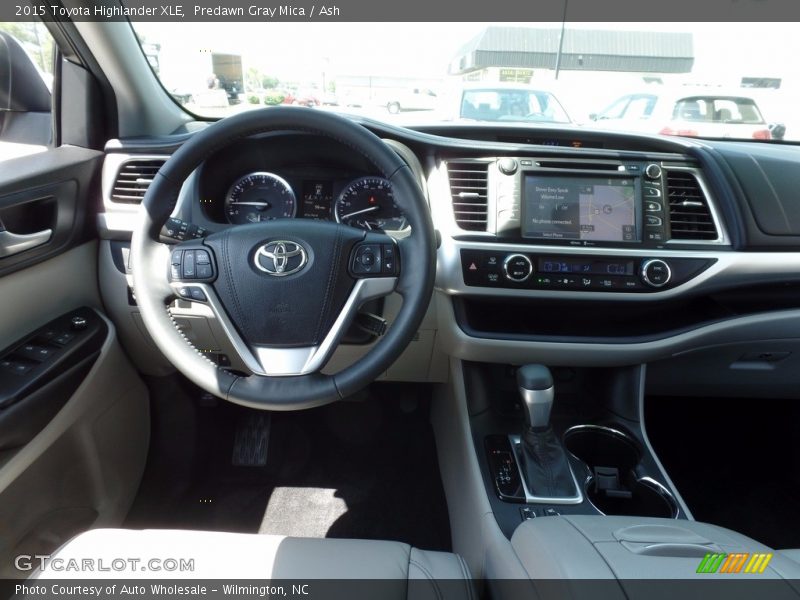 Predawn Gray Mica / Ash 2015 Toyota Highlander XLE