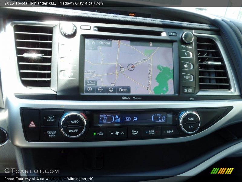 Predawn Gray Mica / Ash 2015 Toyota Highlander XLE