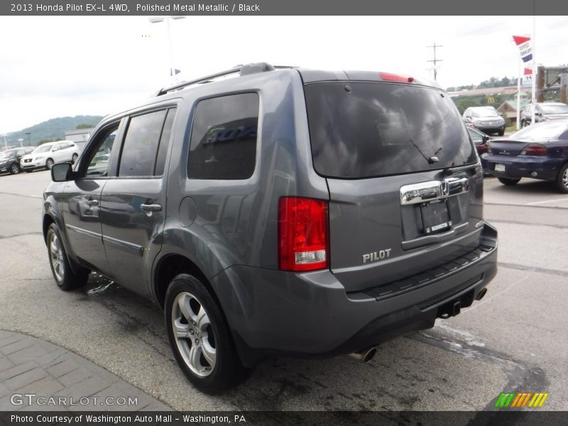 Polished Metal Metallic / Black 2013 Honda Pilot EX-L 4WD