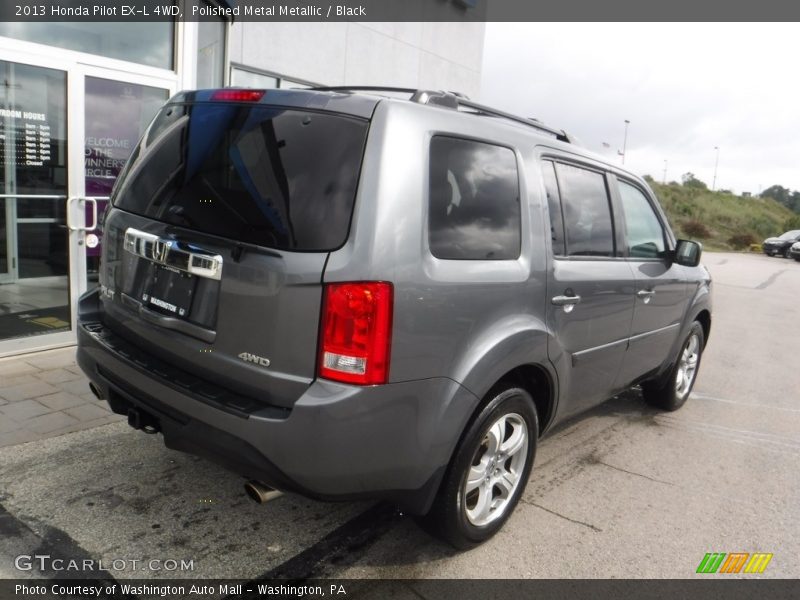 Polished Metal Metallic / Black 2013 Honda Pilot EX-L 4WD