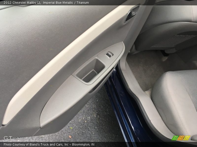 Imperial Blue Metallic / Titanium 2012 Chevrolet Malibu LS