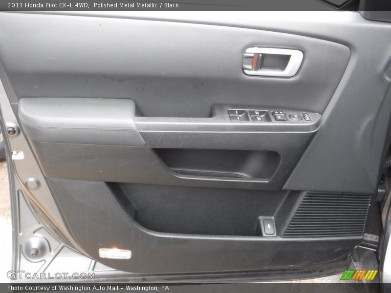 Polished Metal Metallic / Black 2013 Honda Pilot EX-L 4WD