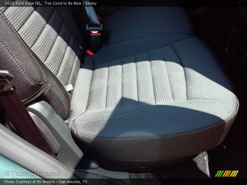 Too Good to Be Blue / Ebony 2016 Ford Edge SEL