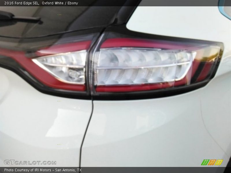 Oxford White / Ebony 2016 Ford Edge SEL