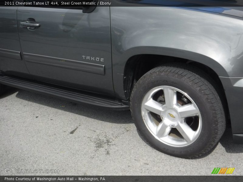 Steel Green Metallic / Ebony 2011 Chevrolet Tahoe LT 4x4