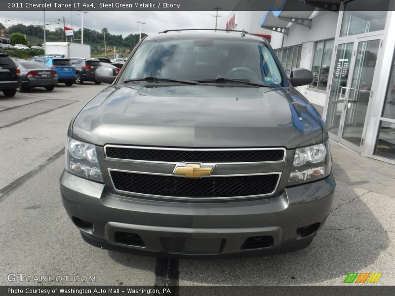 Steel Green Metallic / Ebony 2011 Chevrolet Tahoe LT 4x4