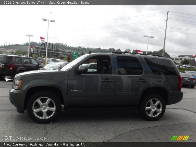 Steel Green Metallic / Ebony 2011 Chevrolet Tahoe LT 4x4