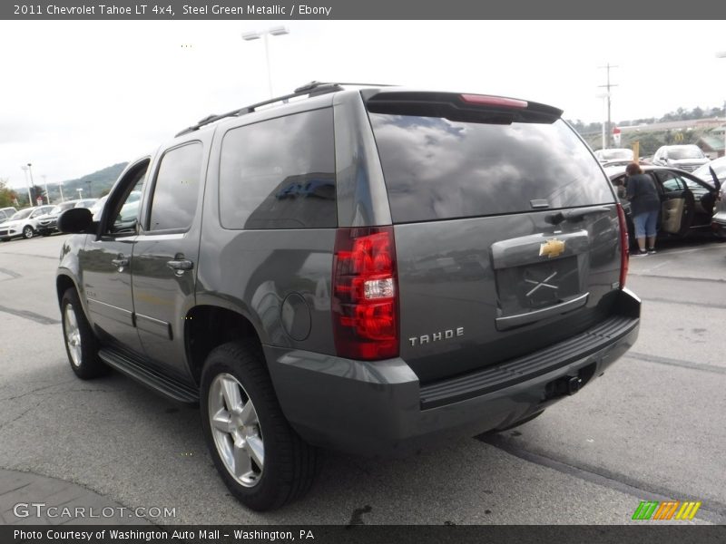 Steel Green Metallic / Ebony 2011 Chevrolet Tahoe LT 4x4