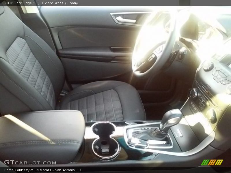 Oxford White / Ebony 2016 Ford Edge SEL