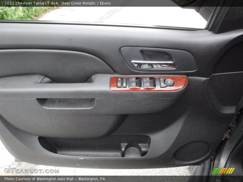 Steel Green Metallic / Ebony 2011 Chevrolet Tahoe LT 4x4