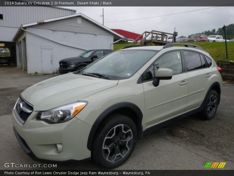 Desert Khaki / Black 2014 Subaru XV Crosstrek 2.0i Premium