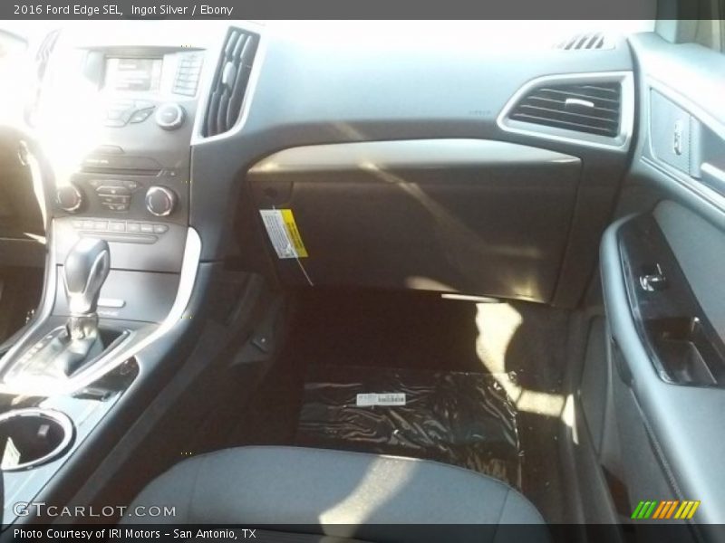 Ingot Silver / Ebony 2016 Ford Edge SEL