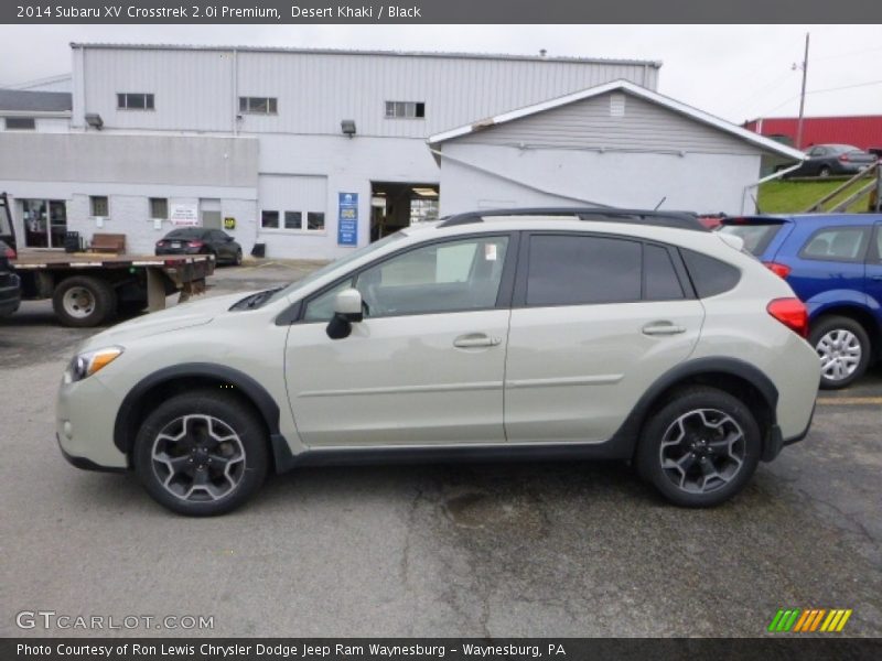 Desert Khaki / Black 2014 Subaru XV Crosstrek 2.0i Premium