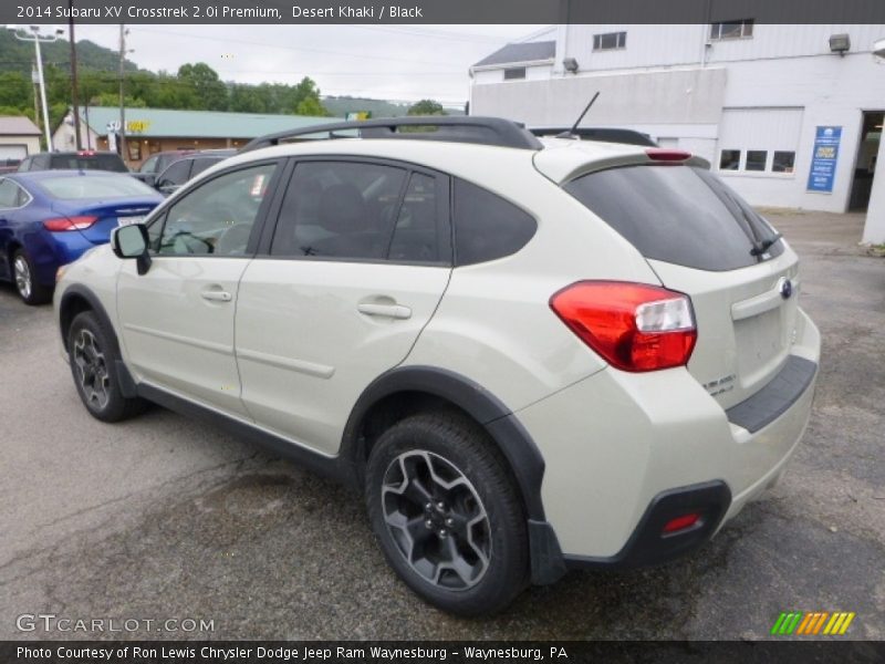 Desert Khaki / Black 2014 Subaru XV Crosstrek 2.0i Premium