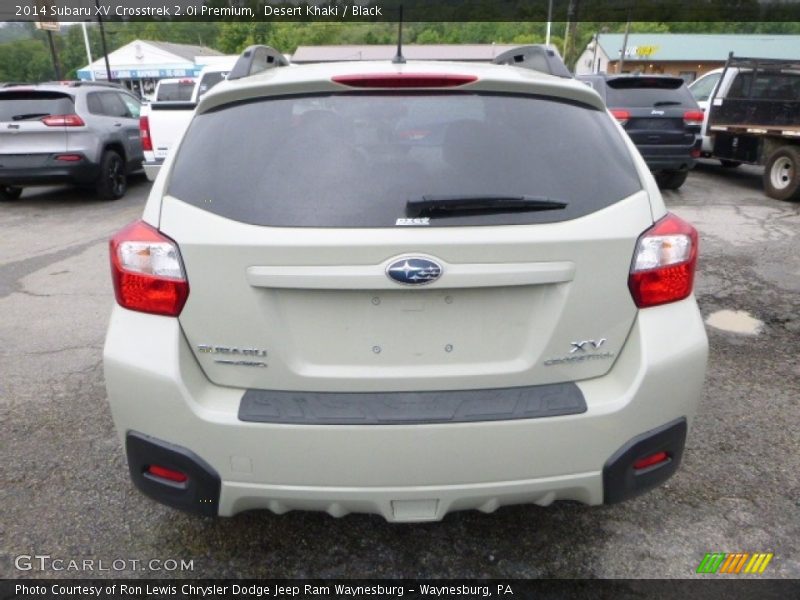 Desert Khaki / Black 2014 Subaru XV Crosstrek 2.0i Premium