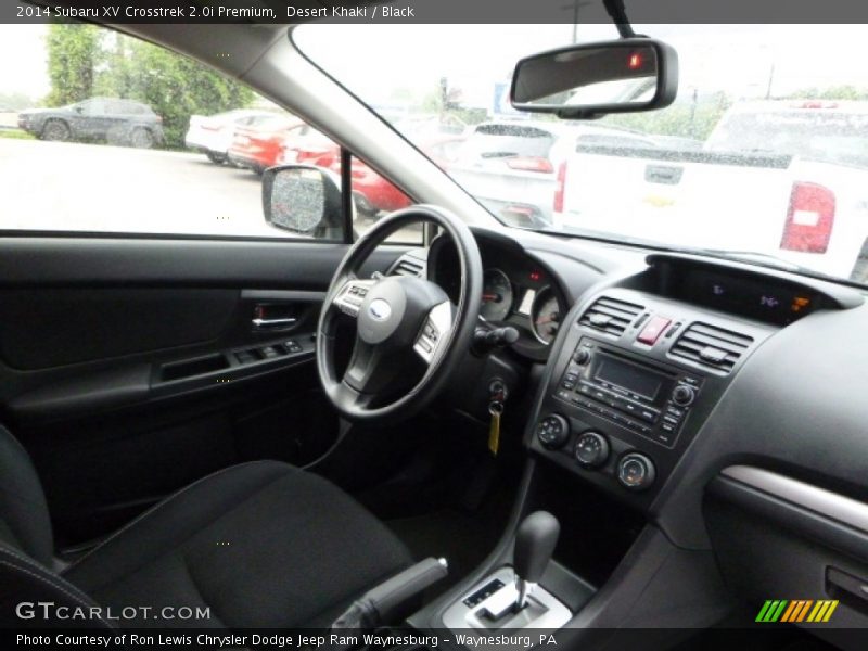 Desert Khaki / Black 2014 Subaru XV Crosstrek 2.0i Premium