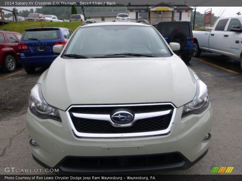 Desert Khaki / Black 2014 Subaru XV Crosstrek 2.0i Premium