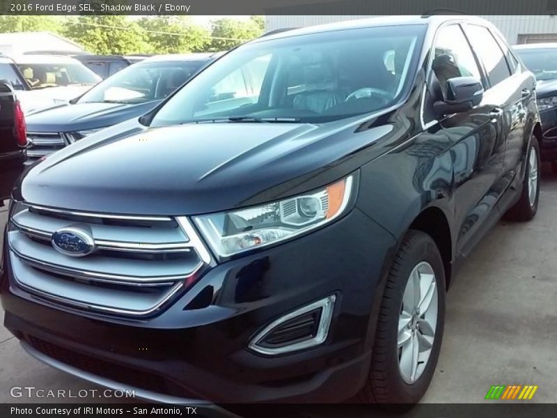 Shadow Black / Ebony 2016 Ford Edge SEL