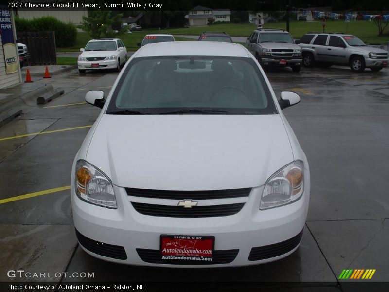 Summit White / Gray 2007 Chevrolet Cobalt LT Sedan