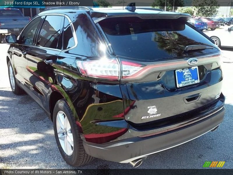 Shadow Black / Ebony 2016 Ford Edge SEL