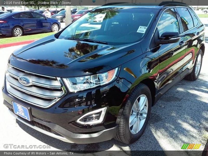 Shadow Black / Ebony 2016 Ford Edge SEL