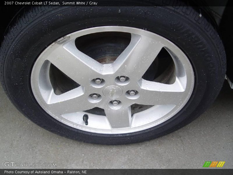 Summit White / Gray 2007 Chevrolet Cobalt LT Sedan