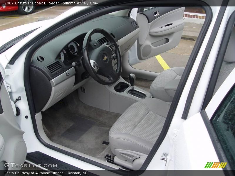 Summit White / Gray 2007 Chevrolet Cobalt LT Sedan