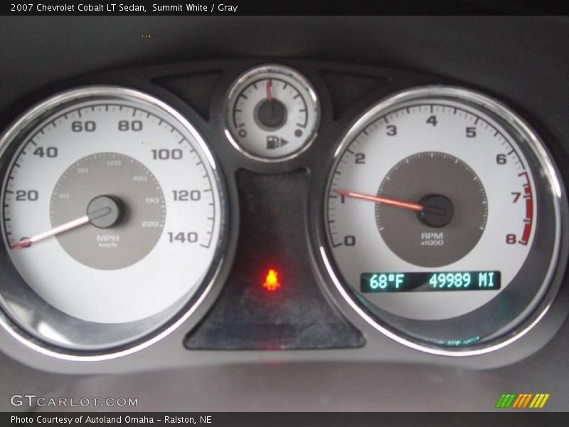 Summit White / Gray 2007 Chevrolet Cobalt LT Sedan