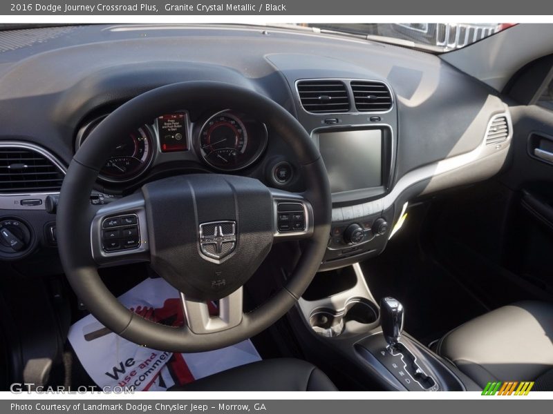 Granite Crystal Metallic / Black 2016 Dodge Journey Crossroad Plus