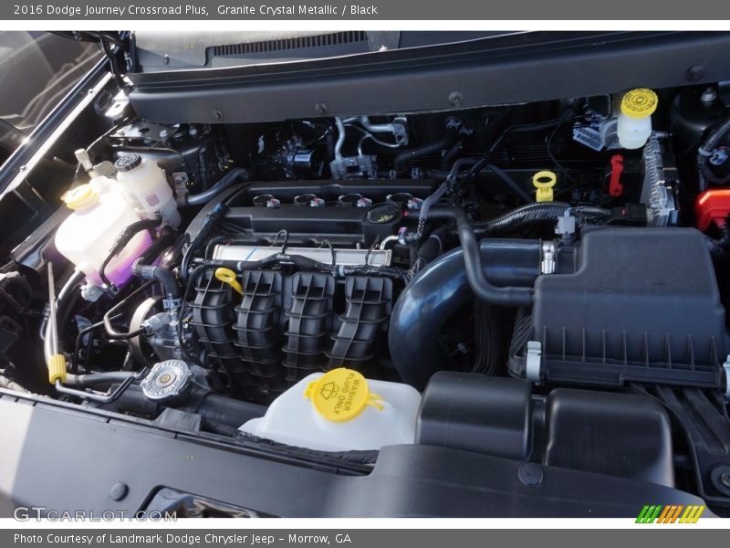 Granite Crystal Metallic / Black 2016 Dodge Journey Crossroad Plus