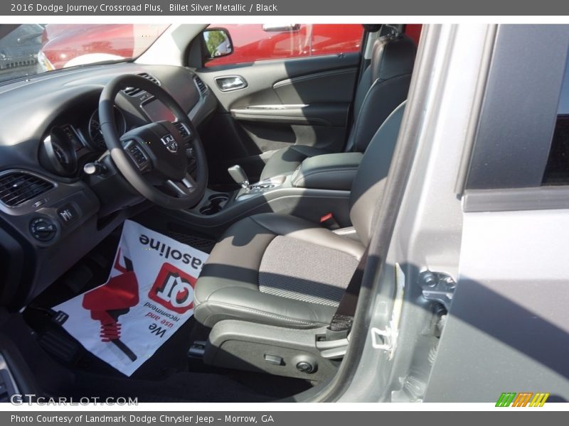 Billet Silver Metallic / Black 2016 Dodge Journey Crossroad Plus