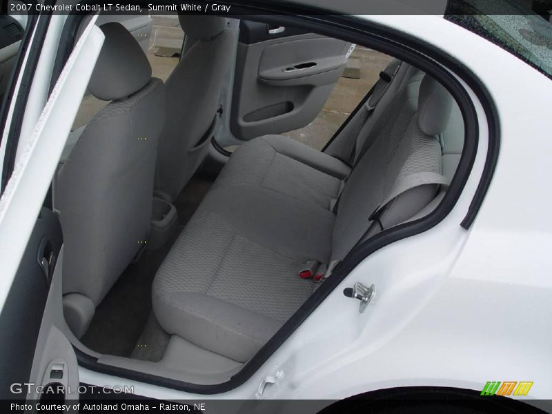 Summit White / Gray 2007 Chevrolet Cobalt LT Sedan