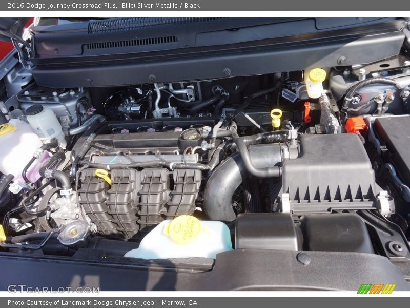 Billet Silver Metallic / Black 2016 Dodge Journey Crossroad Plus