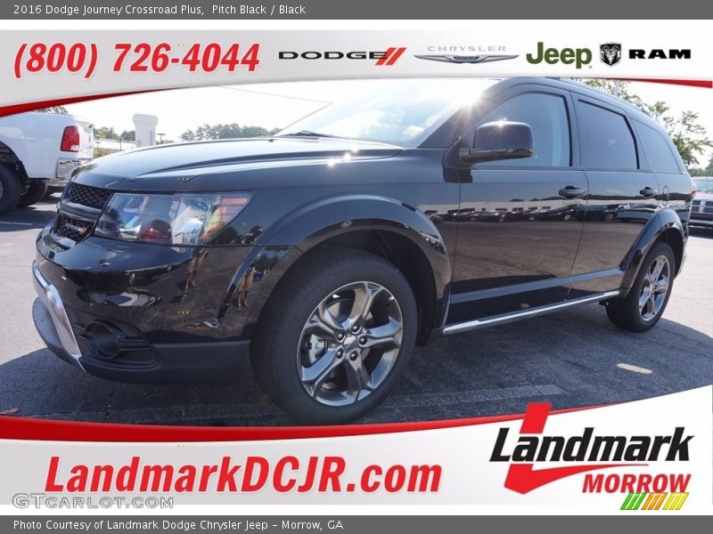 Pitch Black / Black 2016 Dodge Journey Crossroad Plus
