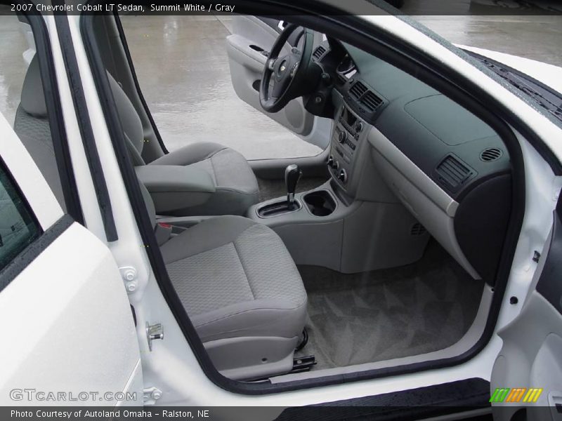 Summit White / Gray 2007 Chevrolet Cobalt LT Sedan