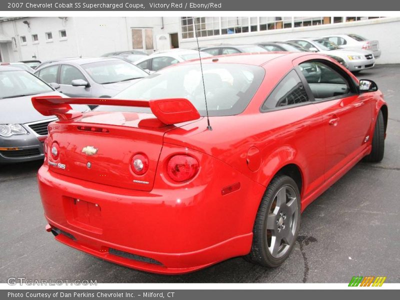 Victory Red / Ebony/Red 2007 Chevrolet Cobalt SS Supercharged Coupe