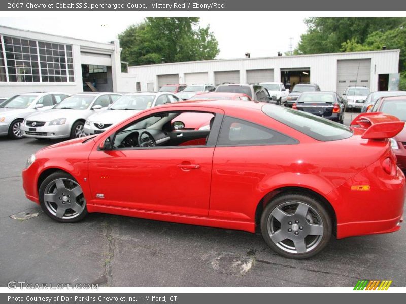 Victory Red / Ebony/Red 2007 Chevrolet Cobalt SS Supercharged Coupe