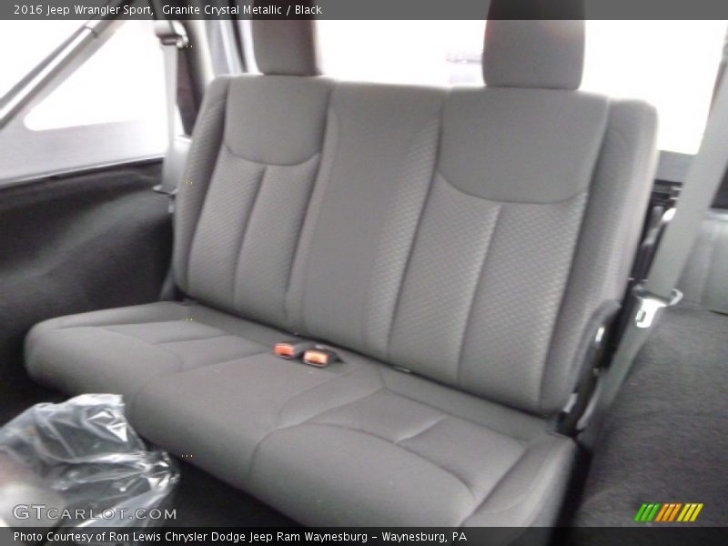 Granite Crystal Metallic / Black 2016 Jeep Wrangler Sport