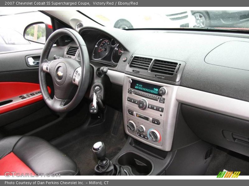 Victory Red / Ebony/Red 2007 Chevrolet Cobalt SS Supercharged Coupe