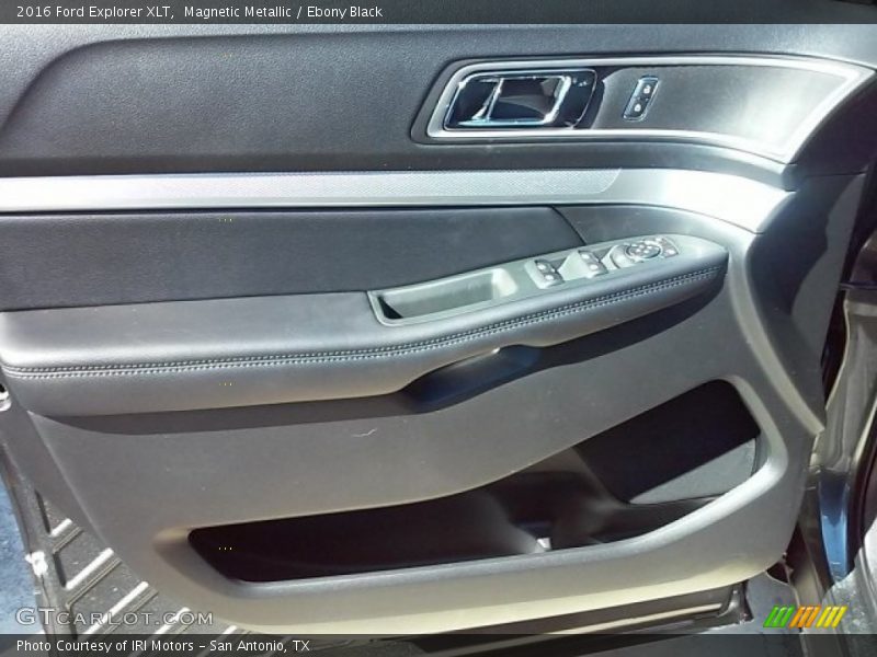 Magnetic Metallic / Ebony Black 2016 Ford Explorer XLT