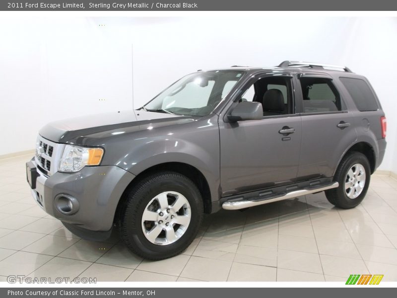 Sterling Grey Metallic / Charcoal Black 2011 Ford Escape Limited