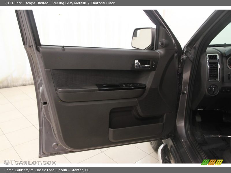 Sterling Grey Metallic / Charcoal Black 2011 Ford Escape Limited