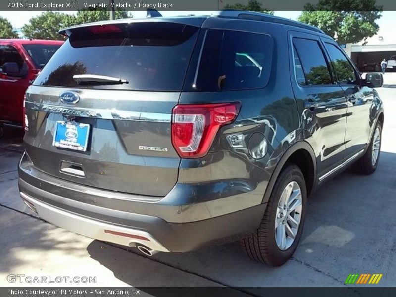 Magnetic Metallic / Ebony Black 2016 Ford Explorer XLT
