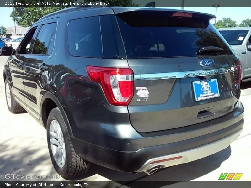 Magnetic Metallic / Ebony Black 2016 Ford Explorer XLT