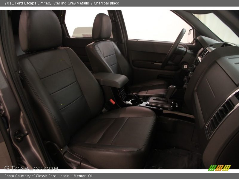 Sterling Grey Metallic / Charcoal Black 2011 Ford Escape Limited