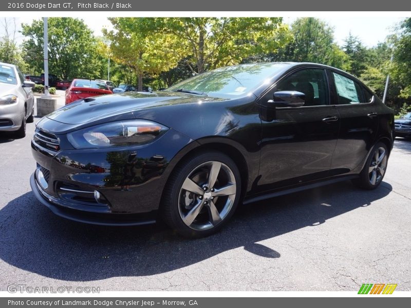 Pitch Black / Black 2016 Dodge Dart GT